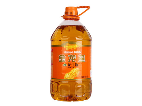 4升金龙鱼花生油
