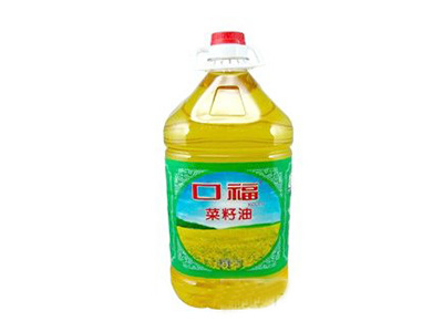 5L口福纯香菜籽油