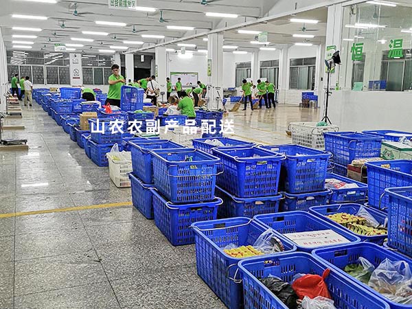 粮油副食分拣区