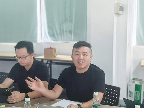 乐禾集团总裁一行到山农农业集团交流互动